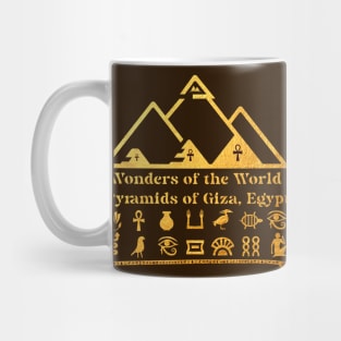 Wonder of The World: Pyramids of Giza, Egypt Mug